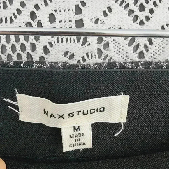 Max Studio Casual Pants Women's pullover elastic waist ankle size M - Picture 4 of 7